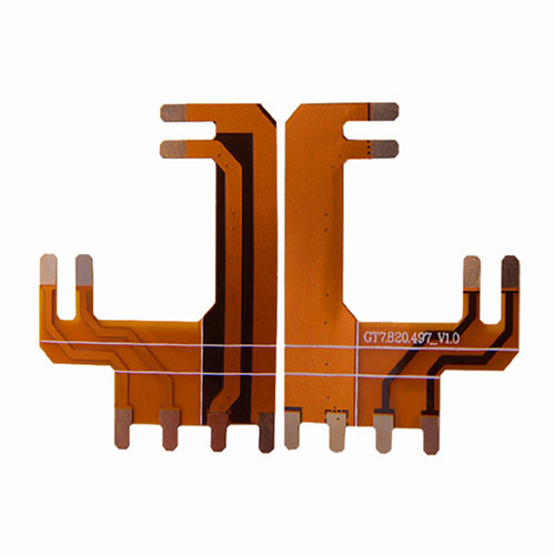 Pi วัสดุ 0.12 มม. 2 ชั้น PCB ยืดหยุ่นได้